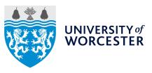 Logo University of Worcester Summer Camp