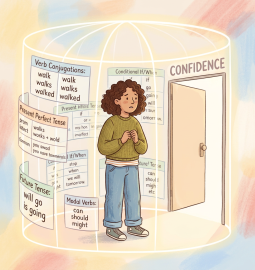 From Grammar to Confidence: Why Italians Hesitate to Speak English