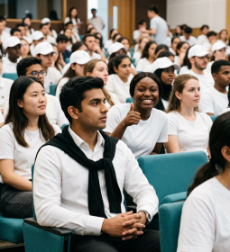 The number of foreign students in Asia has updated record figures