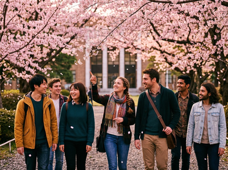 The number of foreign students in Asia has updated record figures