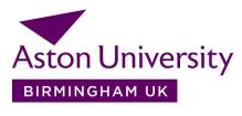 Logo Aston University