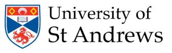 Logo University of St. Andrews