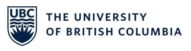 Logo University of British Columbia Summer Camp, Summer Camp at the University of British Columbia