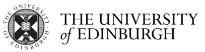 Logo The University of Edinburgh