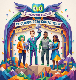 The winners of the Duolingo-2026 competition have been announced