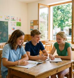 Family, hotel, or residence: where is it better for a teenager to live at a language camp?