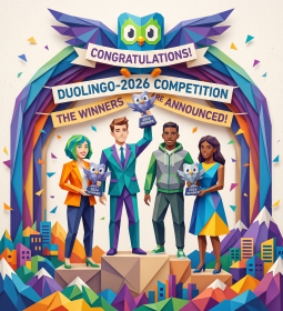The winners of the Duolingo-2026 competition have been announced