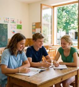 Family, hotel, or residence: where is it better for a teenager to live at a language camp?