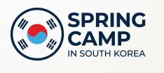 Logo Spring Camp in South Korea