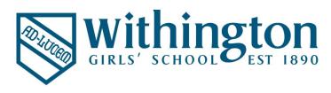Logo Withington Girls' School, Withington Private School for Girls