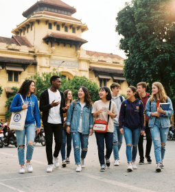 Vietnam is gaining popularity among international students