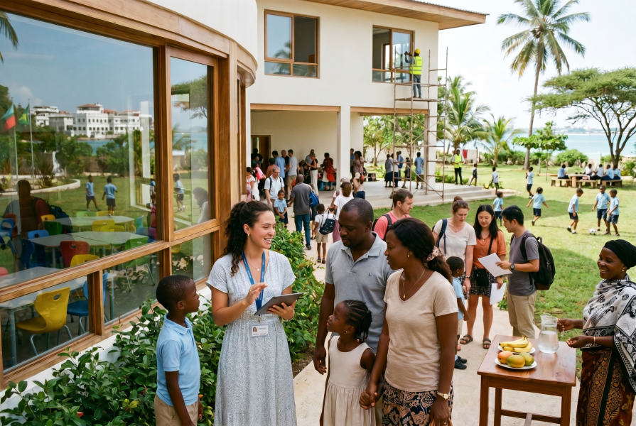 GEMS Education opened an international school in Zanzibar