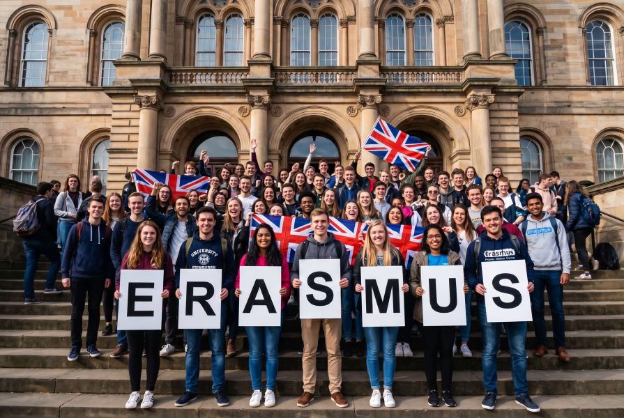 The United Kingdom is returning to the Erasmus+ program!