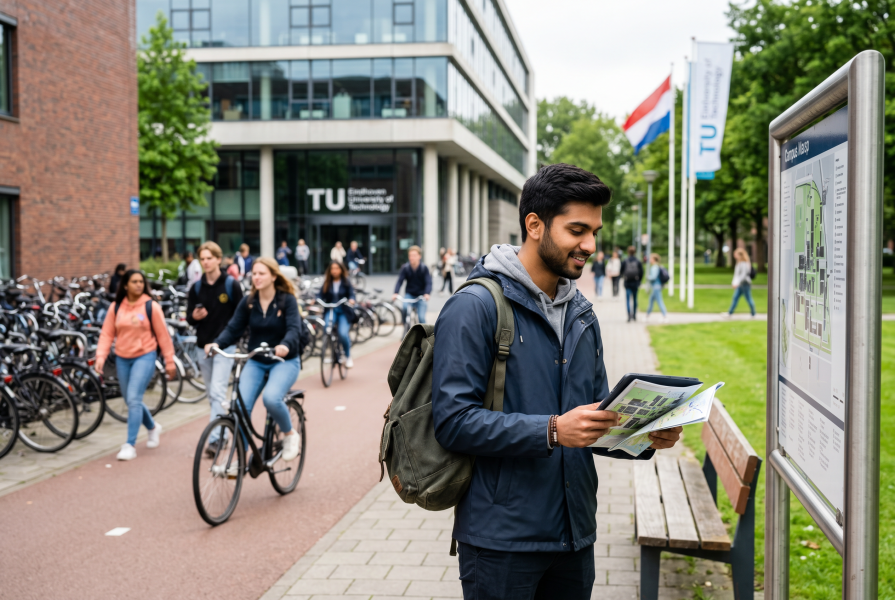 The Netherlands recorded a decline in the number of international students for the first time