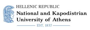Logo National Kapodistrian University of Athens