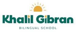 Logo Colegio Bilingüe Khalil Gibran, Bilingual School Khalil Gibran