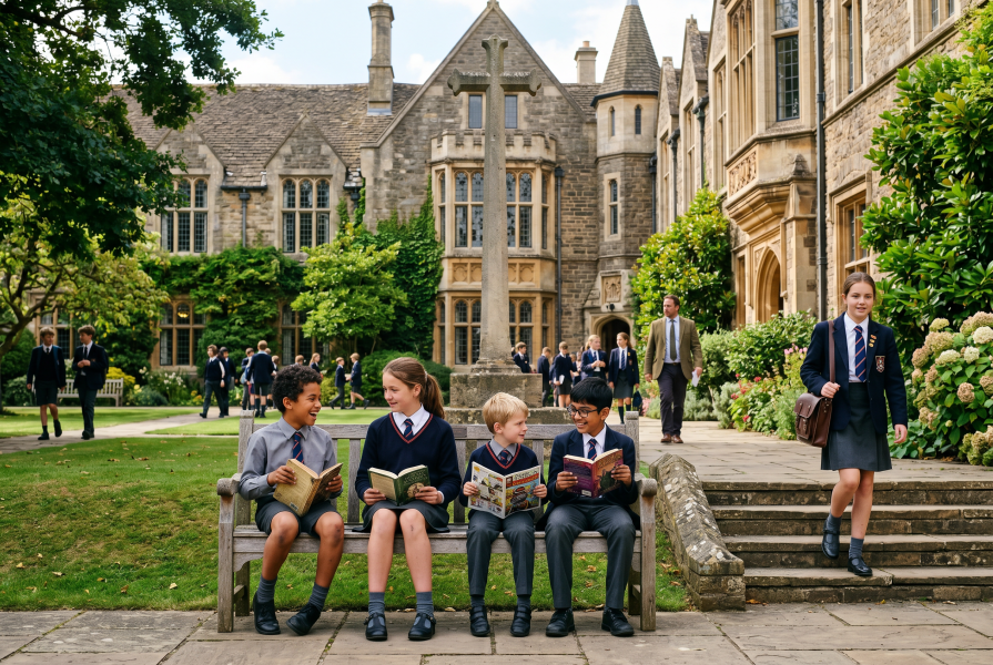 The number of students in British private schools has decreased by 10%