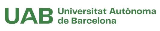 Logo Universitat Autònoma de Barcelona (UAB)