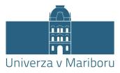 Logo University of Maribor