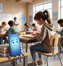 How US schoolchildren are setting their own smartphone restriction policies