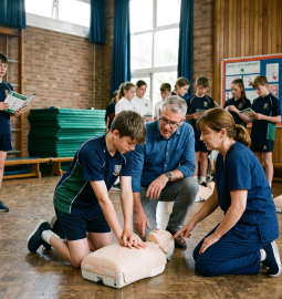 Pilot Project on Medical Personnel Preparation: The Case of Vernon Johns Middle School