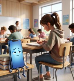 How US schoolchildren are setting their own smartphone restriction policies