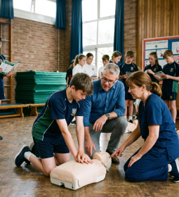 Pilot Project on Medical Personnel Preparation: The Case of Vernon Johns Middle School