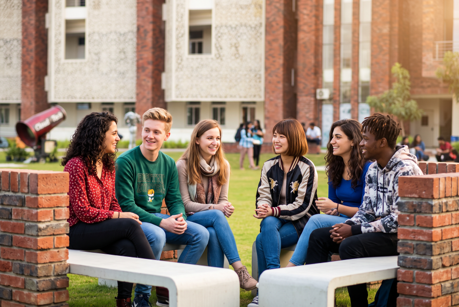 India increased the number of foreign students by almost 19% over five years