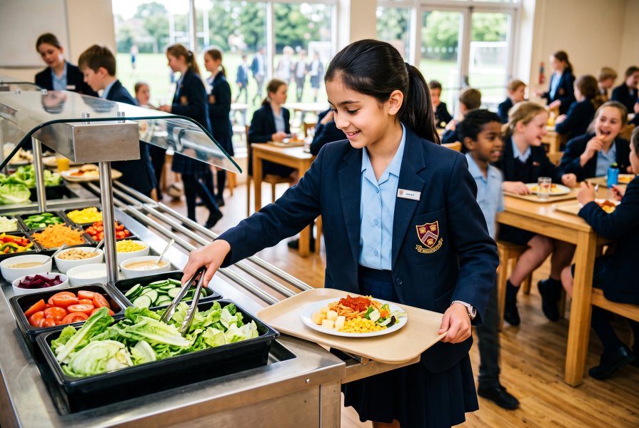 English schools plan large-scale reform of school meals to make them healthier