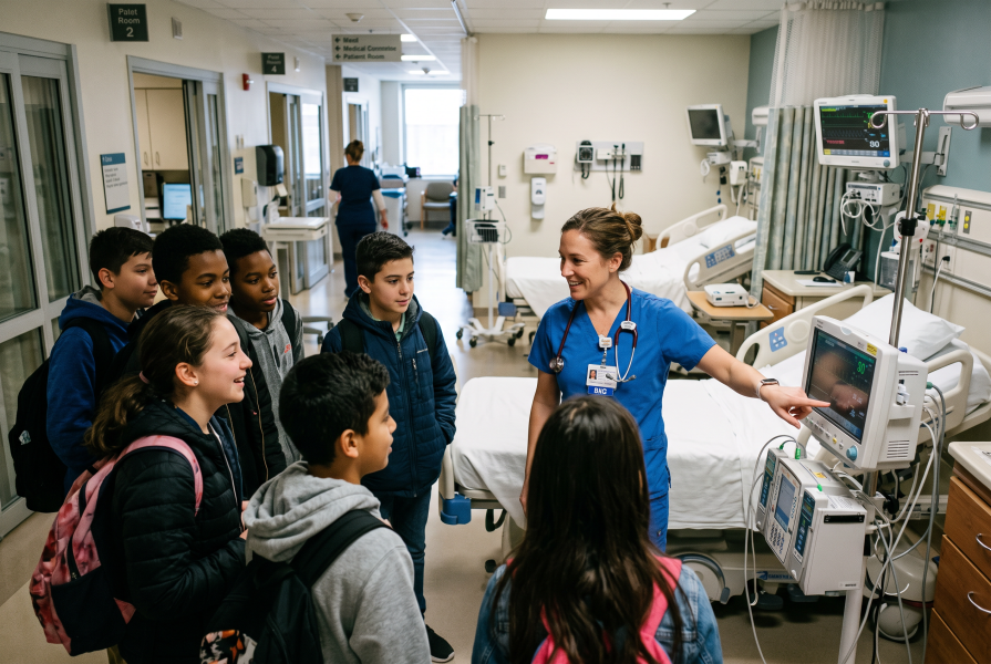 Pilot Project on Medical Personnel Preparation: The Case of Vernon Johns Middle School