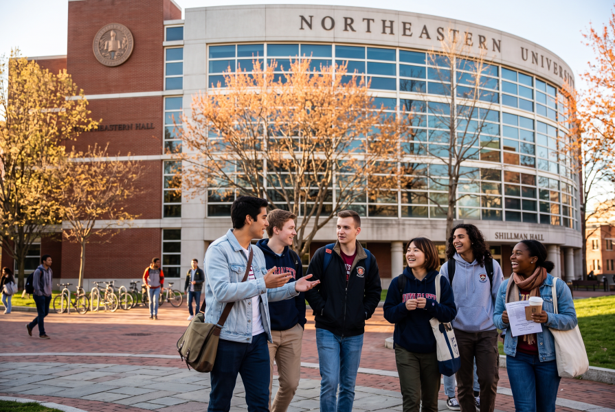 Northeastern University has merged with Marymount Manhattan College