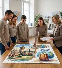 How a business where the client doesn't pay works: how an overseas education agency operates