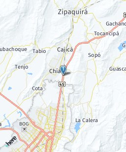Colombia on map