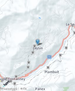 Switzerland on map