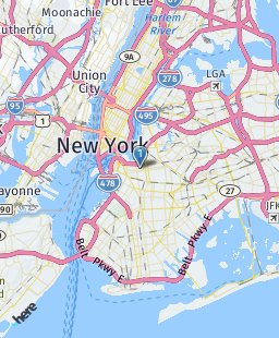 USA on map