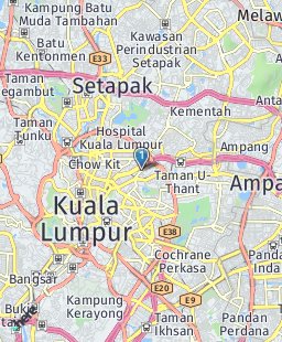 Malaysia on map