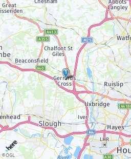 United Kingdom on map