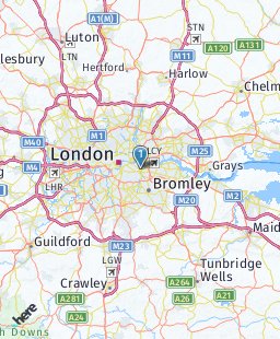 United Kingdom on map