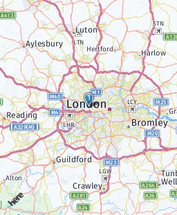 United Kingdom on map