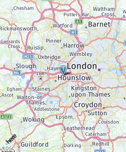 United Kingdom on map