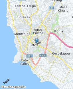 Cyprus on map