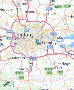United Kingdom on map
