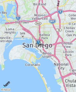 USA on map