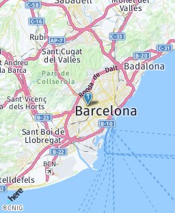 Spain on map
