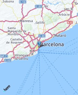 Spain on map