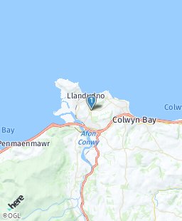 Wales on map