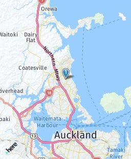 New Zealand on map