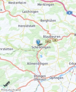 Germany on map