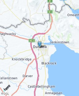 Ireland on map