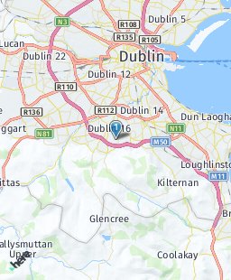 Ireland on map
